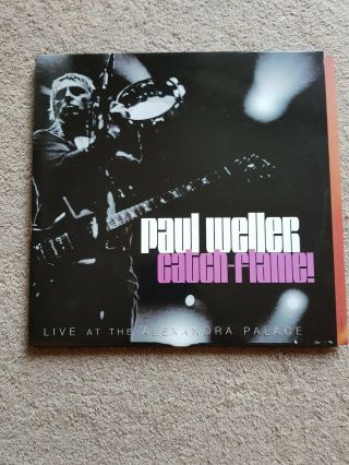 Paul Weller Catch A Flame Live At Alecandra Palace Double Lp