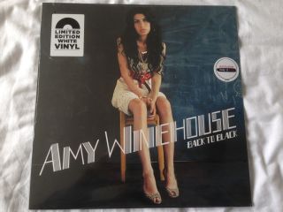 Amy Winehouse Back To Black White Vinyl Lp Hmv Exclusive Limited Edition