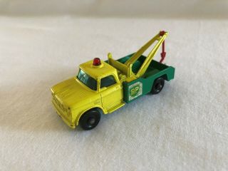 Matchbox Dodge Wreck Truck,  Series 13.  Rolls Perfectly.  Owner