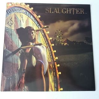 Slaughter - Stick It To Ya - Vinyl Lp Uk 1st Press 1990 Nm/nm