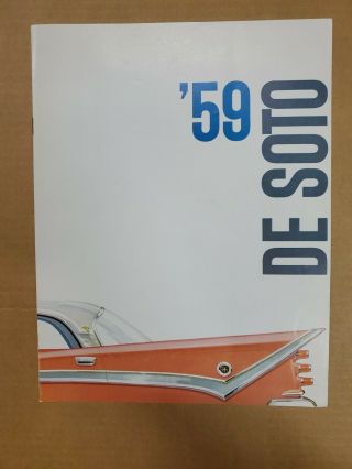 1959 Desoto Brochure
