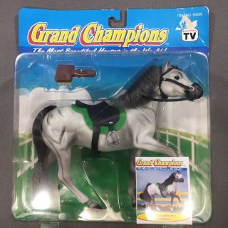Vintage Marchon Grand Champions Thoroughbred Stallion Horse 7 " X 7.  5 " Nos