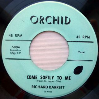 Richard Barrett & The Chantels Doo - Wop 45 Come Softly To Me Walking Through D140