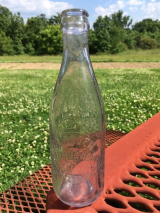 Gadsden Alabama Bottling Circle Slug Bottle Ala AL Embossed Bubbles Rare 2