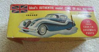 Ideal Authentic Model Cars Of All Nations - Jaguar Xk - 120 - With Box