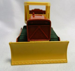 Vtg 1960s Miniature Diecast Toy Lesney Matchbox Case Dozer Bulldozer Tractor 16 2