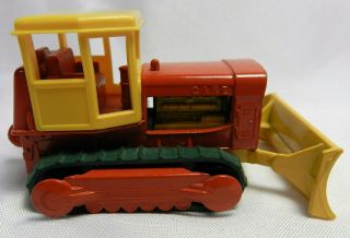 Vtg 1960s Miniature Diecast Toy Lesney Matchbox Case Dozer Bulldozer Tractor 16 3