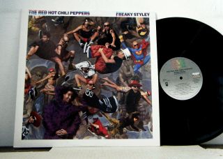 Red Hot Chili Peppers Lp Freaky Styley 1985 Emi America