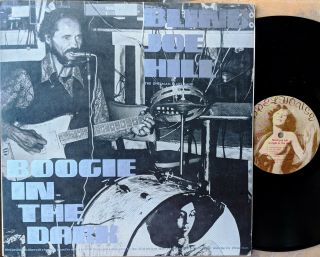 Blues One - Man Band Lp: Blind Joe Hill Boogie In The Dark Barrelhouse Bh - 08 1976