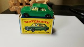 Matchbox Lesney 64 M.  G 1100 W/ Box