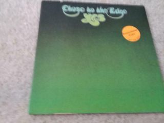 Yes " Close To The Edge " Promo Dj Wite Label Rock N Roll Lp