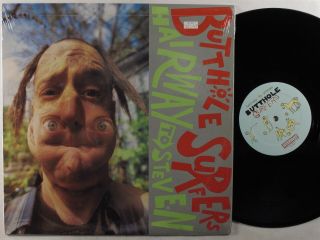 Butthole Surfers Hairway To Steven Touch And Go Lp Vg,  Shrink