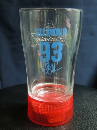Budweiser Red Light Goal Glasses Nhl Doug Gilmour 93 Maple Leafs 16 Oz Glasses