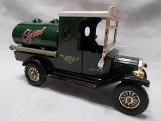 Matchbox Models Of Yesteryear Y3 - 4 1912 Ford Model T Tanker Castrol Issue 8