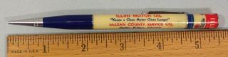 Vintage Mechanical Advertising Pencil ILLIN MOTOR OIL CAN design by Ritepoint 3