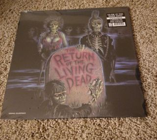 Return Of The Living Dead Soundtrack Vinyl Glow In The Dark Lp Oop
