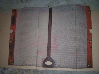 Vintage Massey Harris 44 Standard Tractor - Grille Cover / Screen - 1947