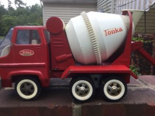 Vintage Tonka Trucks Cement Mixer 4