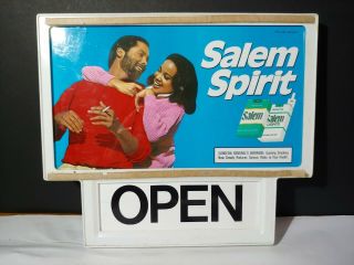 Salem Cigarette Open/close Plastic Door Sign