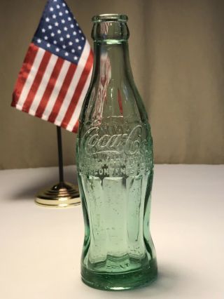 PAT ' D DEC 25,  1923 Coca - Cola Hobbleskirt Coke Bottle CORINTH MISS Mississippi 3