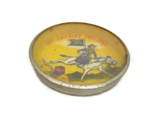 Vintage Nabisco Shredded Wheat Juniors 101st Cavalry Trooper Palm Puzzle 1950s 3
