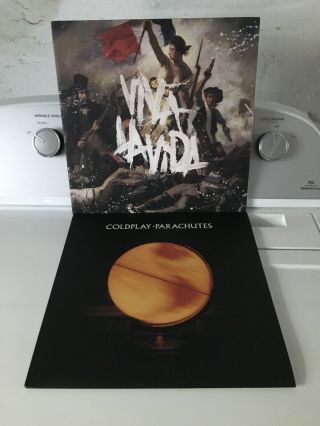 Coldplay - Viva La Vida Or Death And All His Friends & Parachutes Vinyl Records