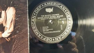 The Black Crows Shake Your Money Maker Def American DEF 24278 1st press 3