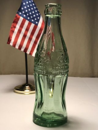 PAT ' D DEC.  25,  1923 Coca - Cola Hobbleskirt Coke Bottle - JEANERETTE,  LA Louisiana 2