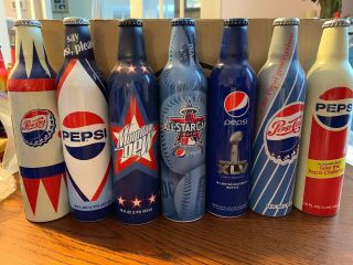 Pepsi Aluminum Bottles Empty Alu