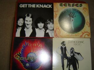 Kansas,  Fleetwood Mac,  Journey,  The Knack 1977,  1978,  1979 4 Vinyl Lp 