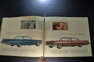 1961 Cadillac Lg Prestige Brochure 60 Special 62 Deville Eldorado Fleetwood 75 3