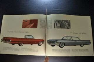 1961 Cadillac Lg Prestige Brochure 60 Special 62 Deville Eldorado Fleetwood 75 6
