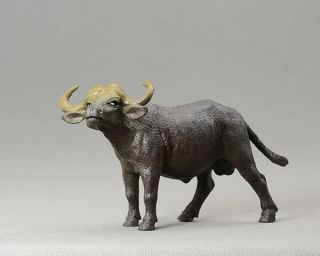 Rare Nayab Africa African Buffalo Animal Pvc Figure