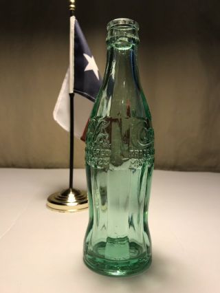 PAT ' D DEC.  25,  1923 Coca - Cola Hobbleskirt Coke Bottle - McALLEN,  TEXAS 2