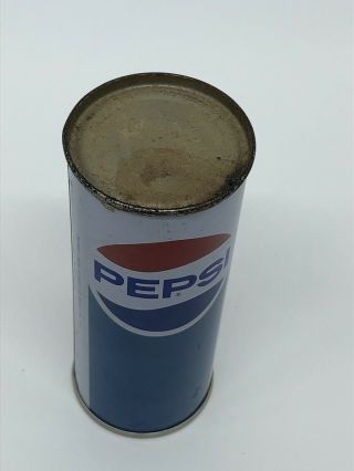 Vintage Pepsi Can In Two Languages.  Lid On Wrong End Never Opened 6
