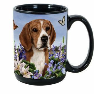 Beagle - Garden Party Dog Gift Mug