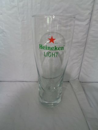 Heineken Light - Red Star - Beer Drinking Glass - - 16oz