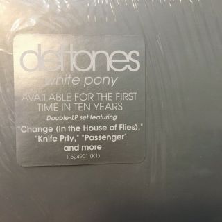 Deftones - White Pony 180 Gram Vinyl - 2010 Reissue - - Near 2