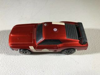 Vintage Old Mattel Sizzlers 1969 Ford Mustang Hot Wheels Red Line Tires Toy Car