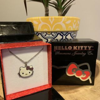 Hello Kitty Zales 35th Anniversary Silver Necklace