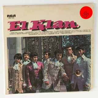 Rare 1969 Latin Funk Psych Lp / El Klan / Self - Titled / Rca Mks - 1826