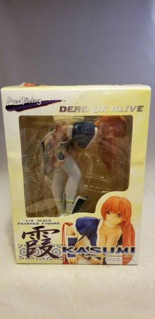 Dead Or Alive Kasumi Blue Ver 1/6 Scale Painted Figure By Max Factory