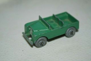Matchbox Lesney Toys Land - Rover No 12 Military Green Army