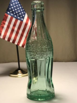 PAT ' D DEC.  25,  1923 Coca - Cola Hobbleskirt Coke Bottle - LAFAYETTE LA Louisiana 3