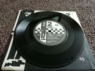 The Specials - A Message To You Rudy Uk 7 " Two - Tone Chs Tt 5 - Unplayed