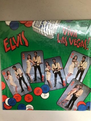 Rare Elvis Presley Viva Las Vegas 12 " 33rpm Lucky Records Lr - 711
