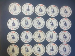 Complete Set Of 20 Cascade Brewery / Sydney To Hobart 1986 Yacht Race Coasters