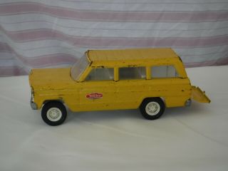 Vintage Tonka Yellow Jeep Wagoneer