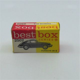 Efsi Ifabex Best Box Holland 2502 Porsche 911 S Empty Box Only