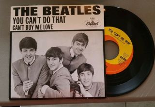 2011 The Beatles 45rpm Can’t Buy Me Love,  Picture Sleeve